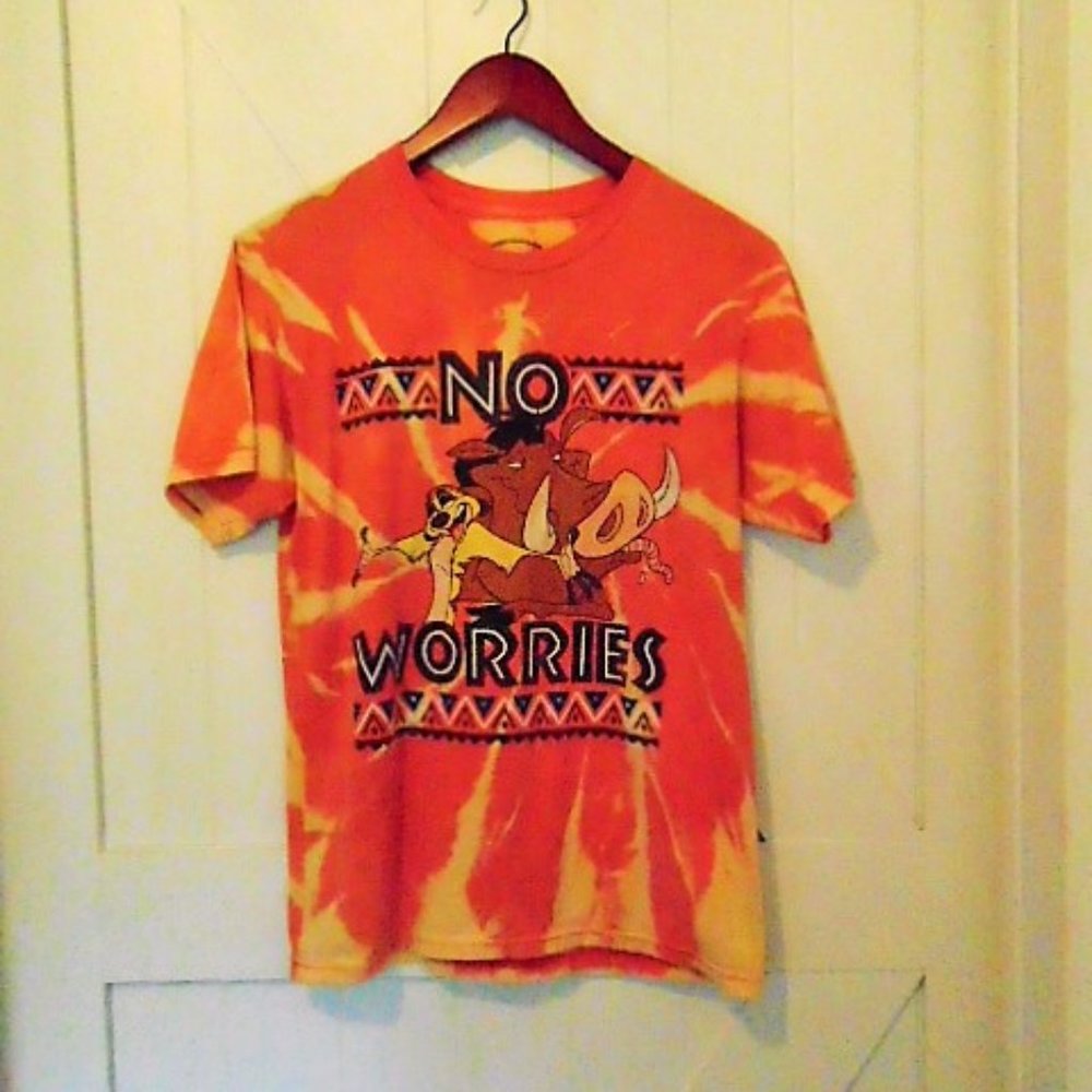 Hand‎ Bleached Disney The Lion King T-Shirt